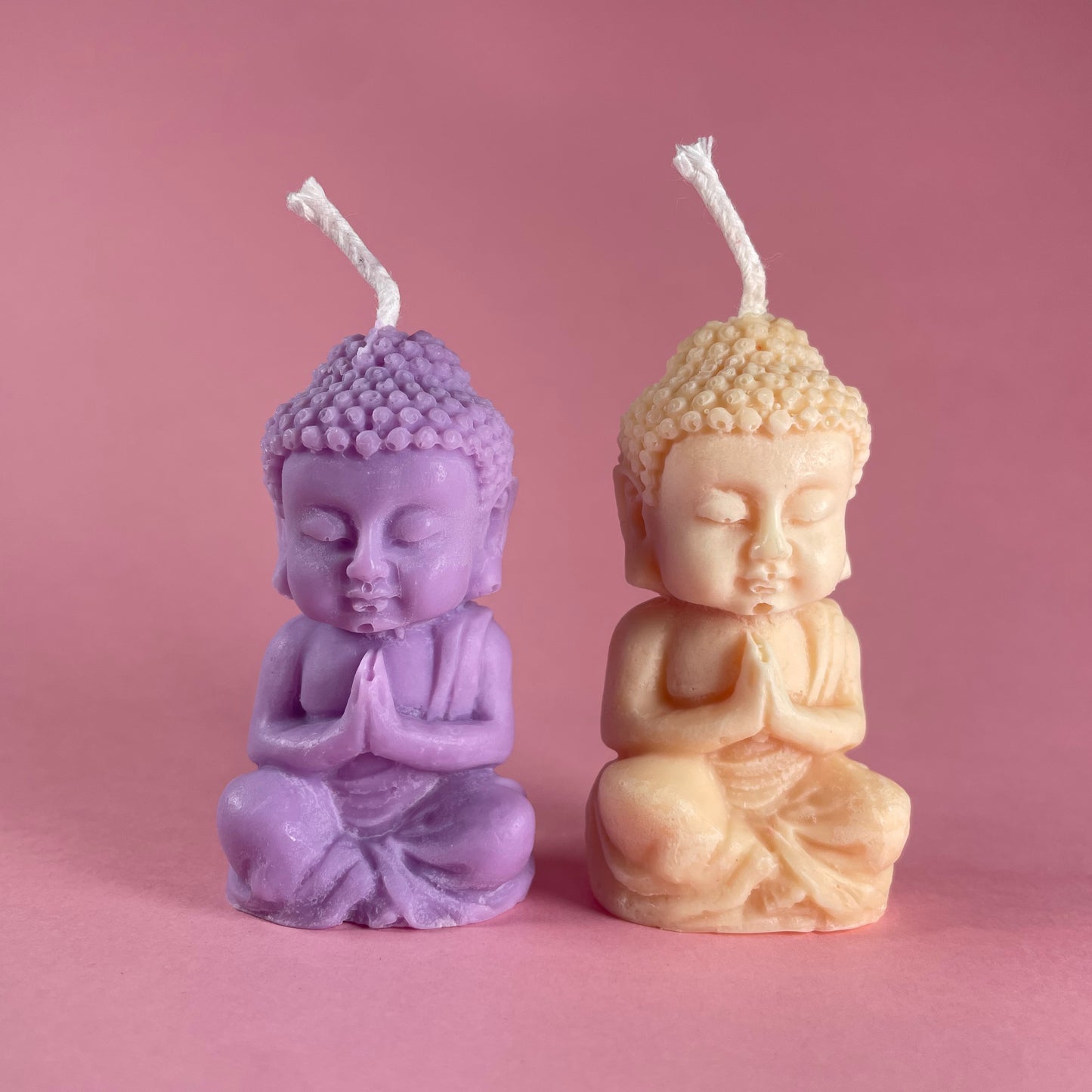 Set de 2 Mini Buddas Aromáticos de Vainilla